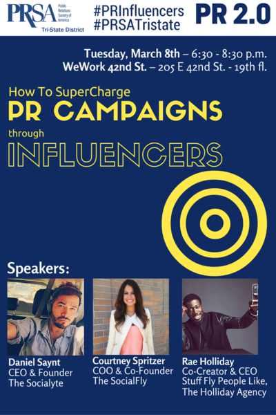 Influencers SuperCharge Your PR Campaigns